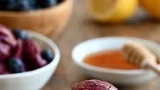 5-Minute Blueberry Frozen Yogurt