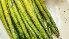 Air Fryer Asparagus with Lemon and Garlic