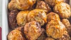 Air Fryer BBQ Meatballs