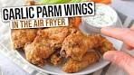 Air Fryer Garlic Parmesan Chicken Wings [Homemade]