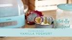 All natural creamy VANILLA YOGURT | Homemade and healthy