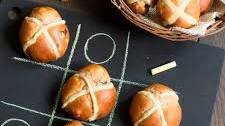 Apple, Cinnamon & Raisin Hot Cross Buns