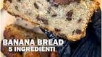 Banana Bread: Ricetta Facile con Solo 5 Ingredienti