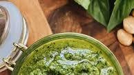 Basil and Marcona Almond Pesto