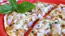 BBQ Chicken Tortilla Pizza