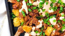 BBQ Pulled Pork Tater Tots (Dirty Tots)