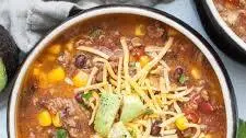 Beef Taco Soup