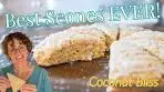 Best Scone Recipe EVER: Coconut With Vanilla Bean Bliss