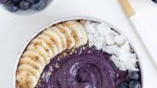 Blueberry Banana Smoothie Bowl
