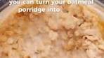 Brown Sugar Cinnamon Oatmeal | 🌾 With 4 simple ingredients ...