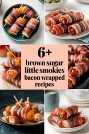 6+ Favorite Brown Sugar Little Smokies Wrapped in Bacon for Irresistible Party Pleasures! – brown sugar little smokies bacon wrapped recipes