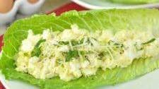 Caesar Egg Salad Lettuce Wraps – Low Carb, Gluten Free