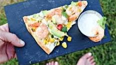 CaliCornia Shrimp Pizzas