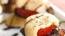 Caprese Chicken Sliders