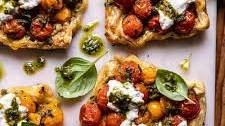 Caprese Pesto Tarts