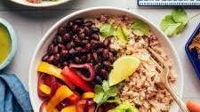 Cauliflower Rice Burrito Bowl