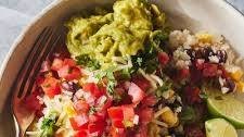 Cauliflower Rice Veggie Burrito Bowl
