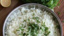 Cauliflower Rice vs. Rice