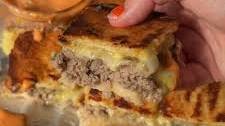 Cheddar and Honey Mustard Smash Sliders