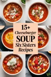 15+ Simple Cheeseburger Soup Recipes from Six Sisters That Will Warm Your Heart and Home – cheeseburger soup six sisters recipes