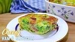 CHEESY HAM AND BROCCOLI