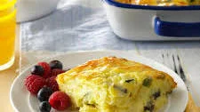 Cheesy Vegetable Egg Dish