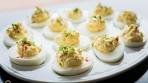 Chef Becky's Bacon Cheddar Chive Deviled Eggs