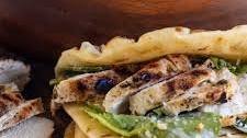 Chicken Caesar Pitas