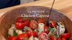 Chicken Caprese Salad by @cooklikeimbook. This easy ...