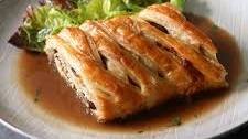 Chicken Mushroom Strudel