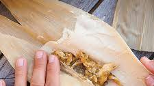 Chicken Tamales with Tomatillo-Cilantro Salsa