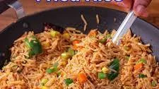 Chilli Garlic Fried Rice Recipe | Spicy Garlic Fried Rice