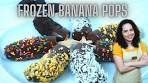 Chocolate covered banana pops | CHOCO BANANA recipe