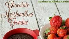 Chocolate Marshmallow Fondue