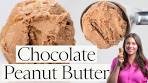 Chocolate Peanut Butter Ice Cream Recipe