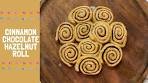 Cinnamon Chocolate Hazelnut Rolls | Eggless Cinnamon rolls ...