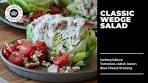CLASSIC WEDGE SALAD | Blue Cheese Dressing
