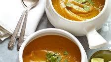 Coconut-curry pumpkin bisque