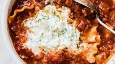 Comforting One-Pot Lasagna Soup