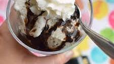 Cookies & Cream Brownie Sundae
