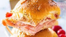 Cranberry Ham Sliders