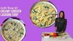 Creamy Chicken Lasagna Soup