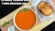 Creamy Tomato Soup | Panera Bread Style Tomato Soup