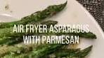Crispy Air Fryer Asparagus with Parmesan Recipe