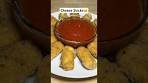 Crispy mozzarella sticks in the oven! #shorts #cheesestick ...