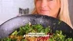 Crispy Quinoa & Pomegranate Salad with a Lemon Tahini ...