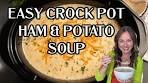 Crock Pot Ham and Potato Soup - A Flavorful Fall Recipe