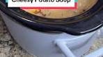 Crockpot Cheesy Potato Soup 28oz Frozen Hashbrowns 32oz ...