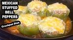 Crockpot Mexican STUFFED BELL PEPPERS | STUFFED ...