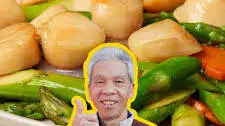 Dad's Scallops & Asparagus Stir-fry: A Chinese Chef's Secrets (Video)!